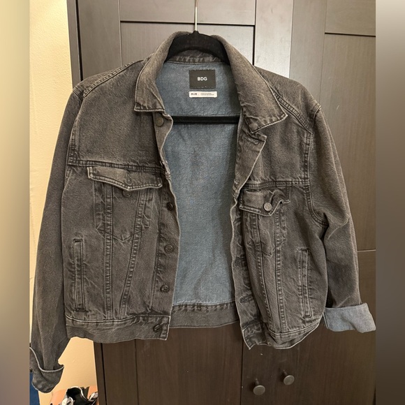 BDG Jackets & Blazers - BDG Men's Charcoal Denim Jacket